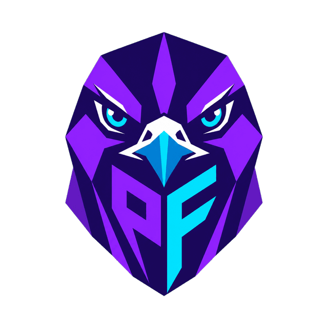Peregrine Falcon geometrik avatarı